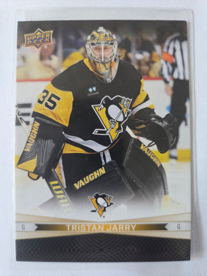 Tristan Jarry/Kris Letang Tim Hortons Upper Deck #37 [Pittsburgh Penguins]