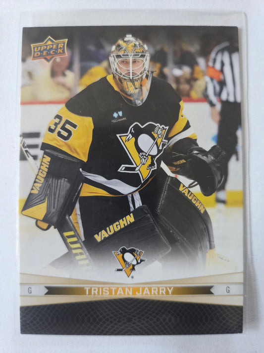 Tristan Jarry/Kris Letang Tim Hortons Upper Deck #37 [Pittsburgh Penguins]