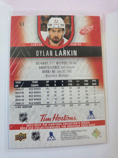 Dylan Larkin Upper Deck Tim Hortons #53 [Detroit Red Wings]