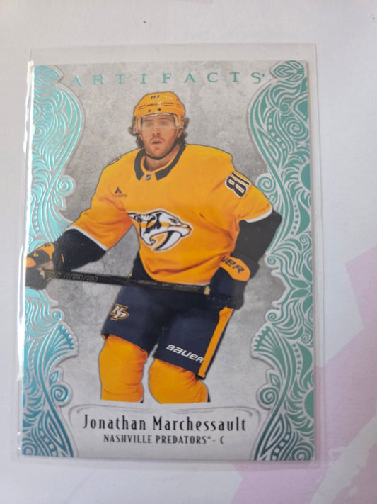 Jonathan Marchessault Sky Blue Upper Deck Artifacts Hockey #121 [Nashville Predators]