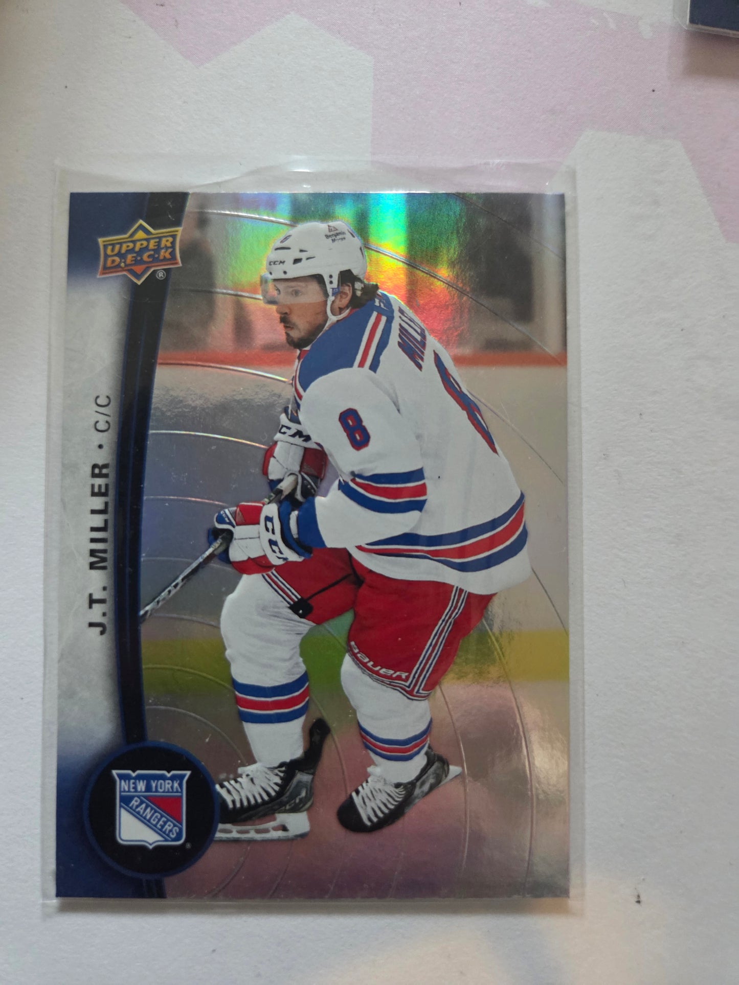 J.T. Miller Upper Deck Tim Hortons #50 [New York Rangers]