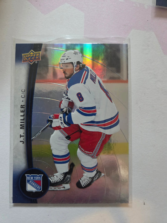 J.T. Miller Upper Deck Tim Hortons #50 [New York Rangers]