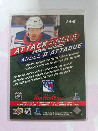 Artemi Panarin Upper Deck Attack Angle [New York Rangers]