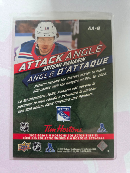 Artemi Panarin Upper Deck Attack Angle [New York Rangers]