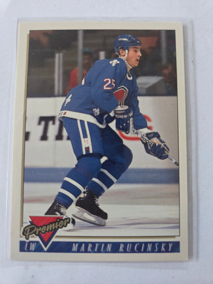 Martin Rucinsky Premier Hockey #367 [Quebec Nordiques]