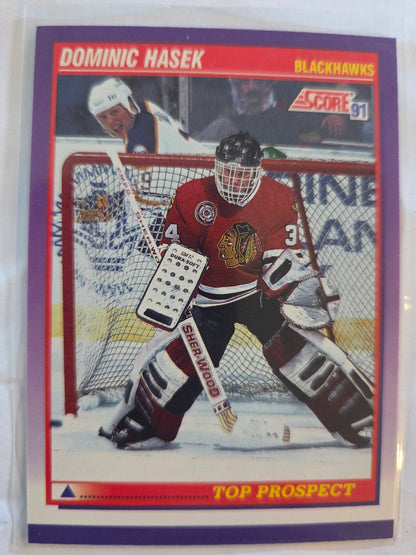 Dominic Hasek 91 Score Top Prospect #316 [Chicago Blackhawks]
