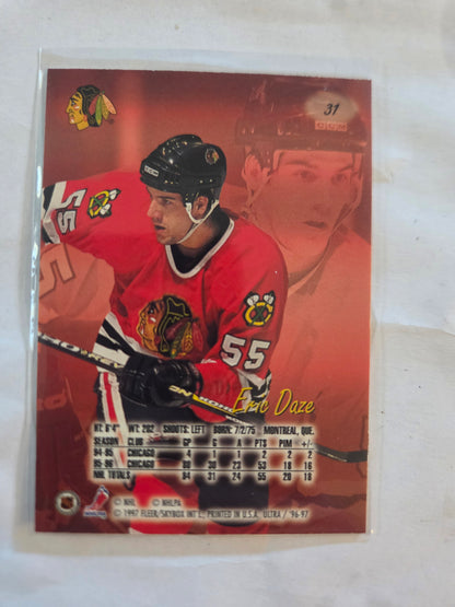 Eric Daze 96-97 Fleer Ultra #31 [Chicago Blackhawks]