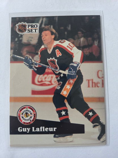 Guy Lafleur French NHL Pro Set #317 [Quebec Nordiques]