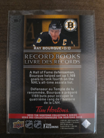 Ray Bourque Upper Deck Record Books [Boston Bruins]