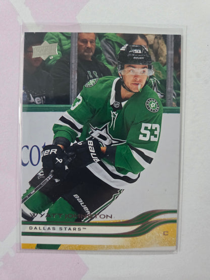 Wyatt Johnston Upper Deck Series 2 #306 [Dallas Stars]