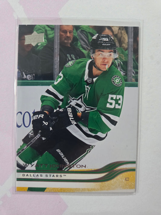 Wyatt Johnston Upper Deck Series 2 #306 [Dallas Stars]