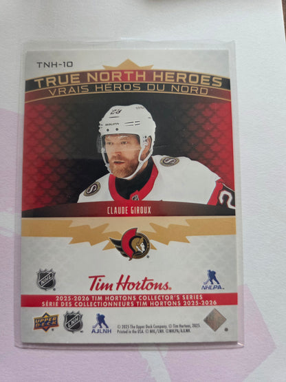 Claude Giroux Upper Deck True North Heroes [Ottawa Senators]