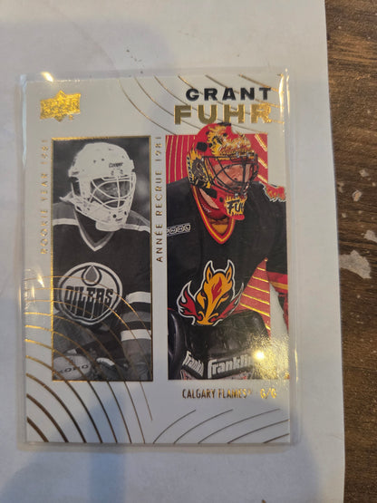 Grant Fuhr Tim Hortons Upper Deck #100 [Calgary Flames]