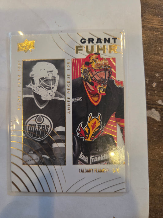 Grant Fuhr Tim Hortons Upper Deck #100 [Calgary Flames]