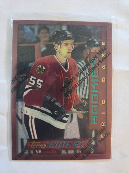 Eric Daze Topps Finest Rookie #3 [Chicago Blackhawks]