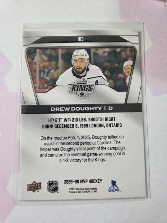 Drew Doughty Upper Deck MVP Hockey #103 [Los Angeles Kings]