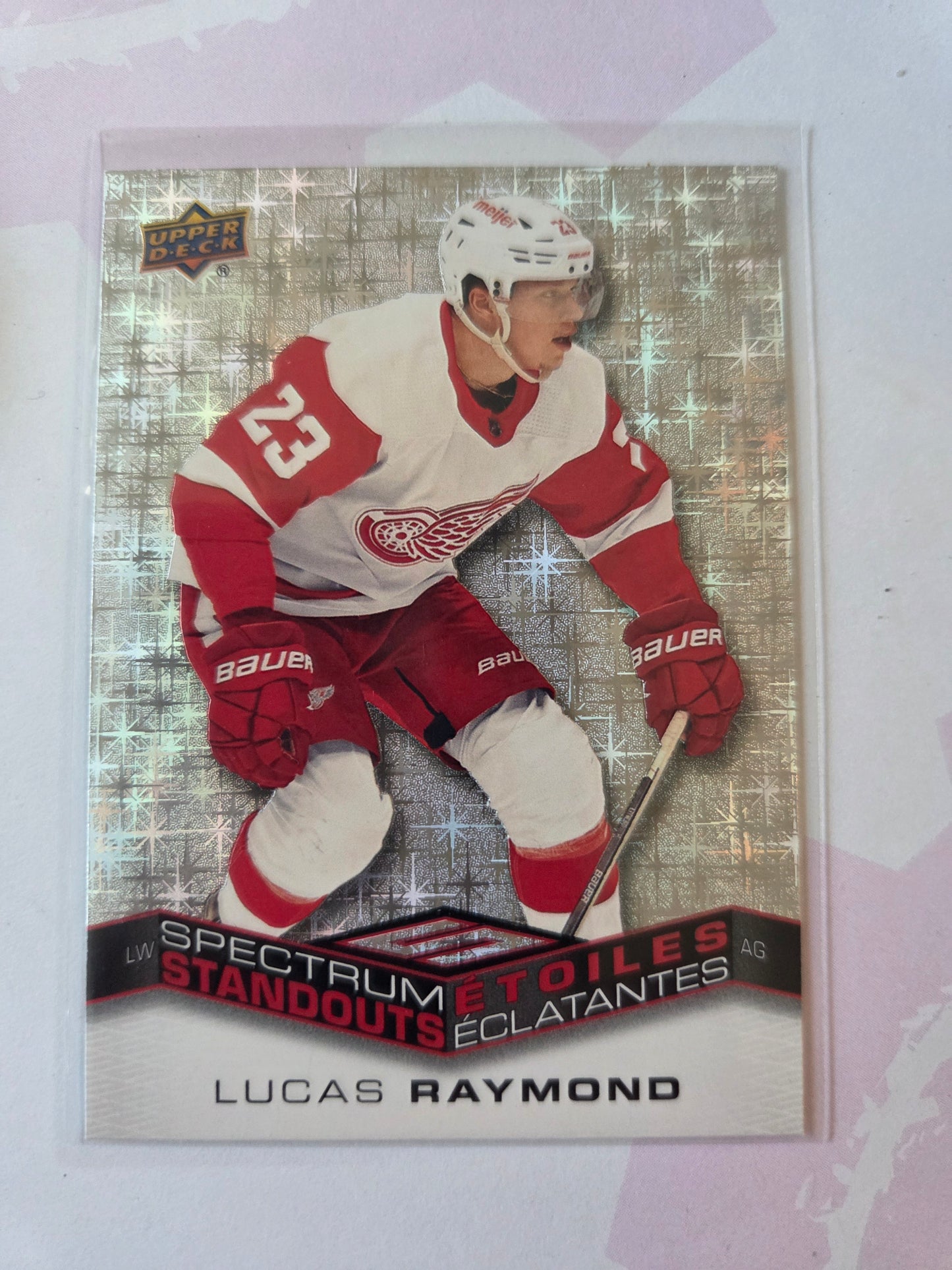 Lucas Raymond Upper Deck Spectrum Standouts [Detroit Red Wings]
