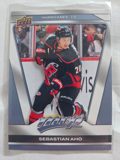 Sebastian Aho Upper Deck MVP Hockey #198 [Carolina Hurricanes]