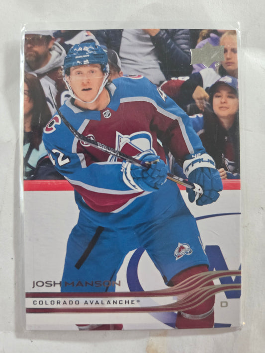 Josh Manson Upper Deck Series 1 #43 [Colorado Avalanche]
