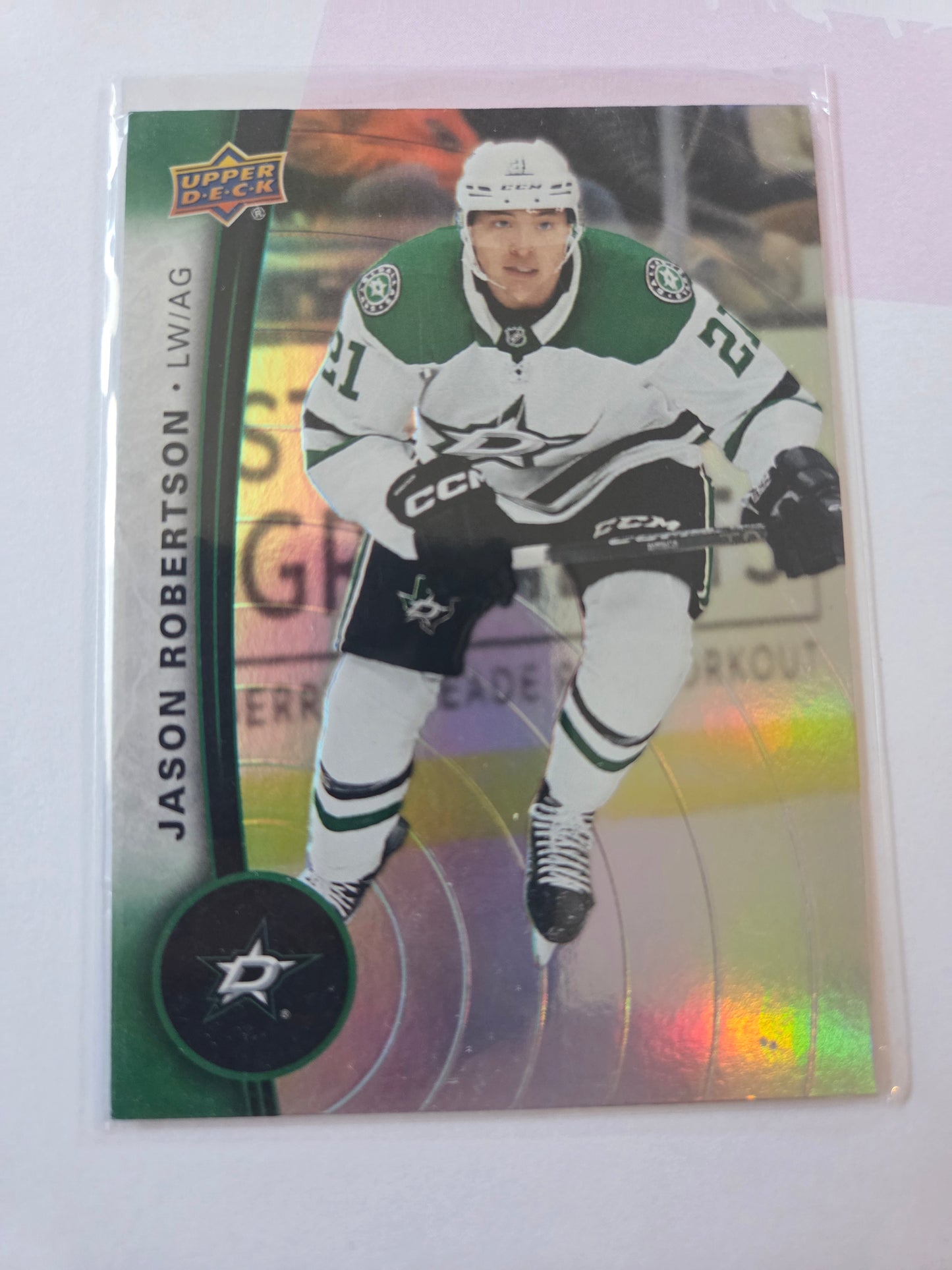 Jason Robertson Upper Deck Tim Hortons #21 [Dallas Stars]
