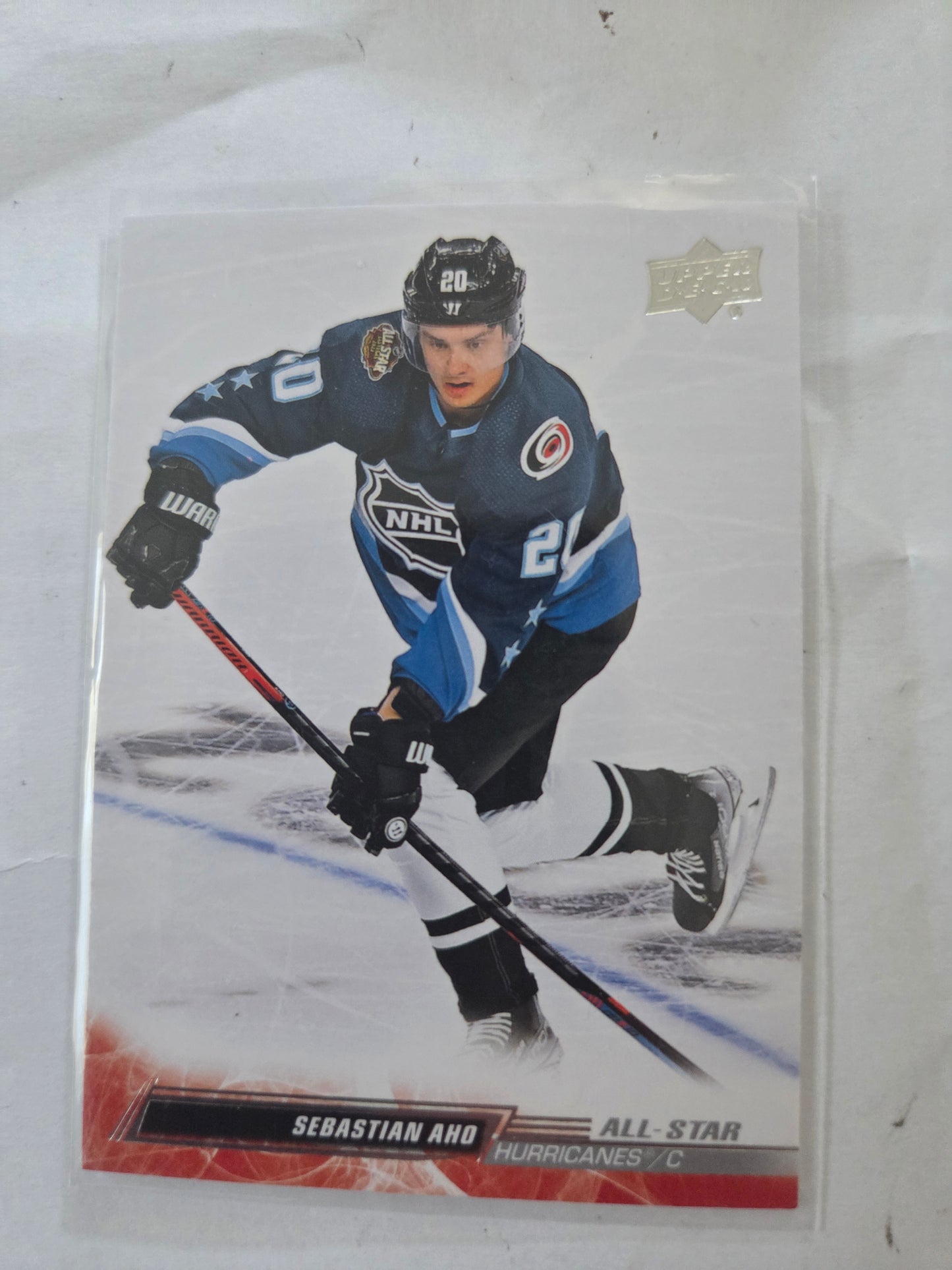 Sebastian Aho Upper Deck Extended Series #677 [Carolina Hurricanes]