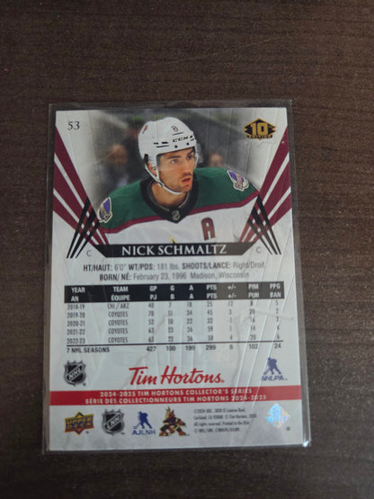 Nick Schmaltz Upper Deck 10th Edition #53 [Arizona Phoenix Coyotes]