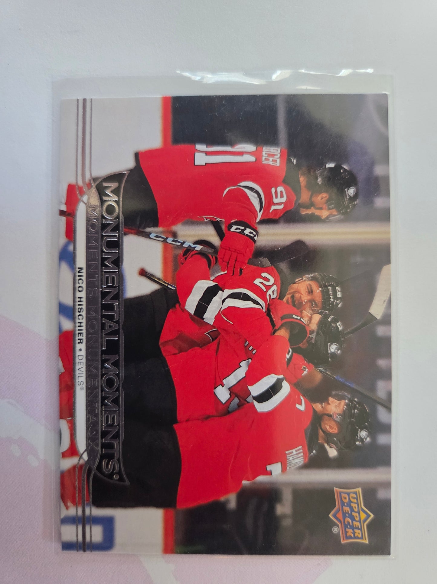Nico Hischier Upper Deck Monumental Moments [New Jersey Devils]