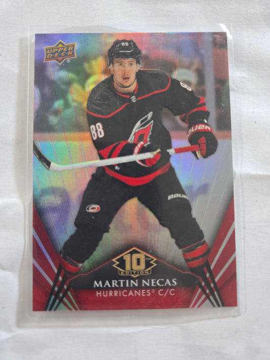 Martin Necas Upper Deck 10th Edition #92 [Carolina Hurricanes]