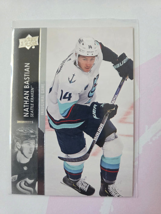 Nathan Bastian Upper Deck Extended Series #694 [Seattle Kraken]