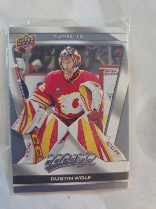 Dustin Wolf Upper Deck MVP Hockey #140 [Calgary Flames]