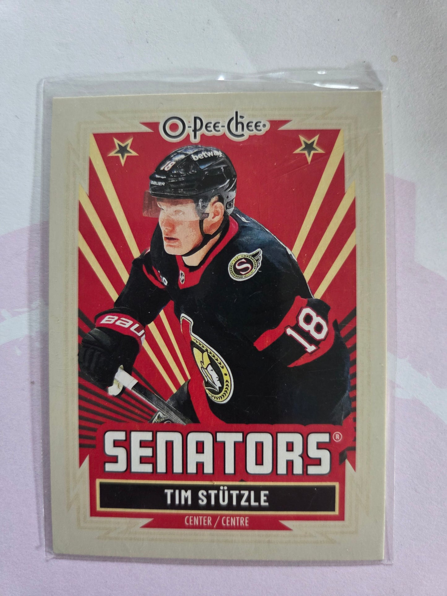 Tim Stützle O-Pee-Chee Hockey #193 [Ottawa Senators]
