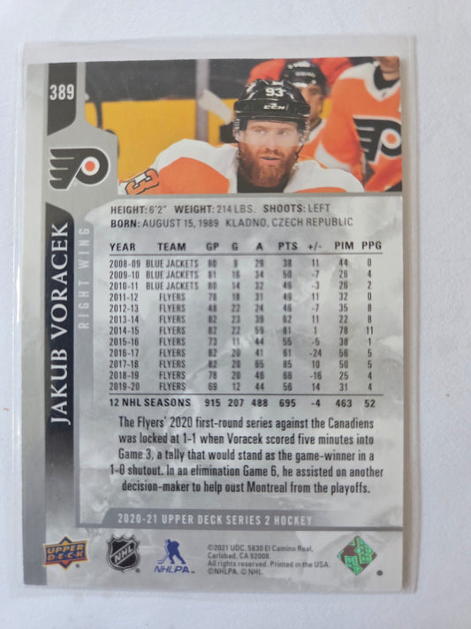 Jakub Voracek Upper Deck Series 2 #389 [Philadelphia Flyers]