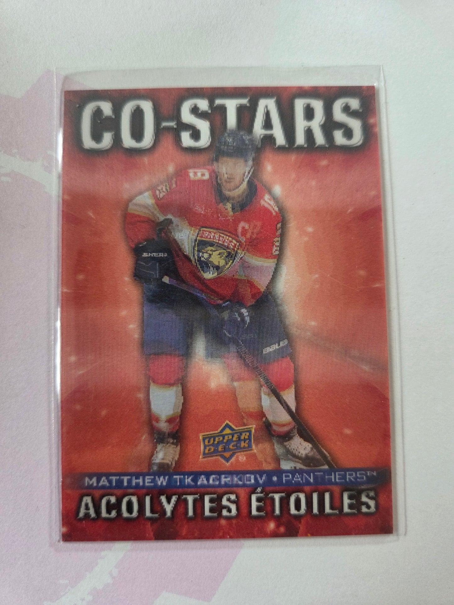 Aleksander Barkov/Matthew Tkachuk Upper Deck Co-Stars [Florida Panthers]