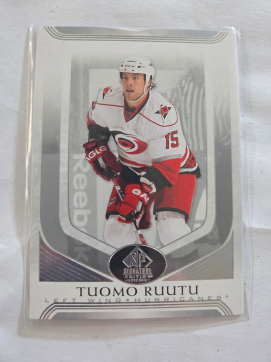 Tuomo Ruutu Upper Deck SP Signature Edition Legends #273 [Carolina Hurricanes]