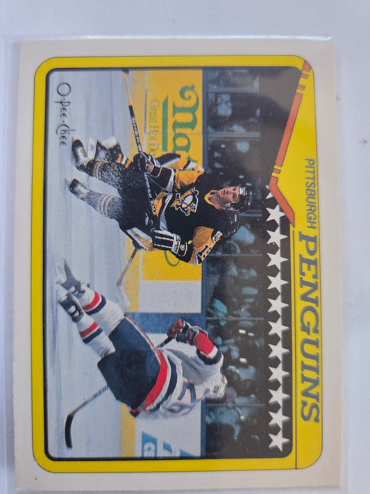 Pittsburgh Penguins O-Pee-Chee Hockey 89-90 Final Standings #326 [Pittsburgh Penguins]