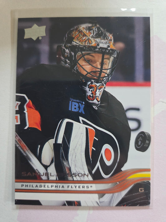 Samuel Ersson Upper Deck Series 2 #380 [Philadelphia Flyers]