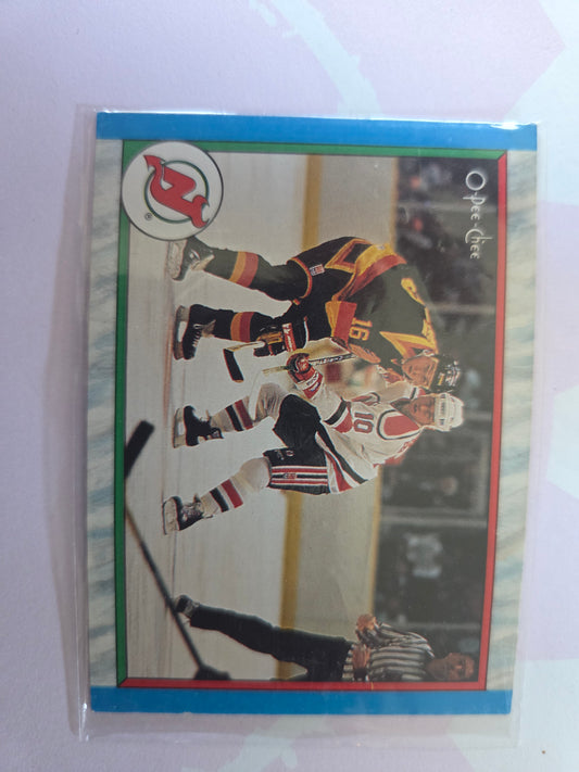 NJ Devils O-Pee-Chee Hockey 1988-1989 Final Standing [New Jersey Devils]