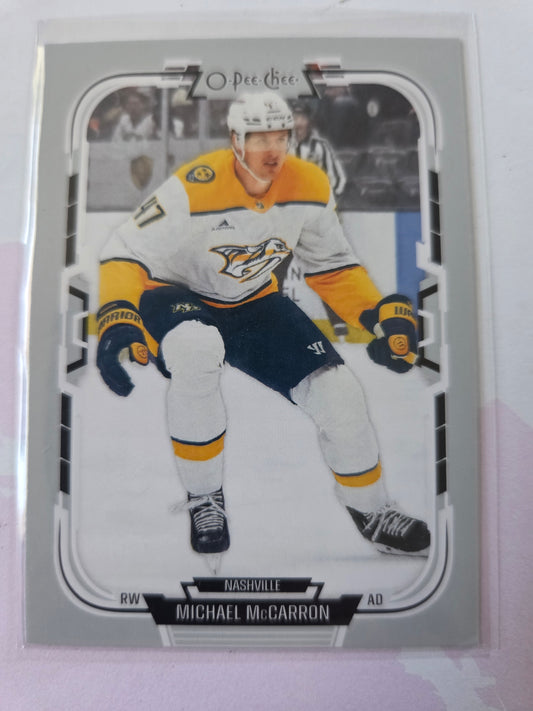 Michael McCarron O-Pee-Chee Hockey #178 [Nashville Predators]