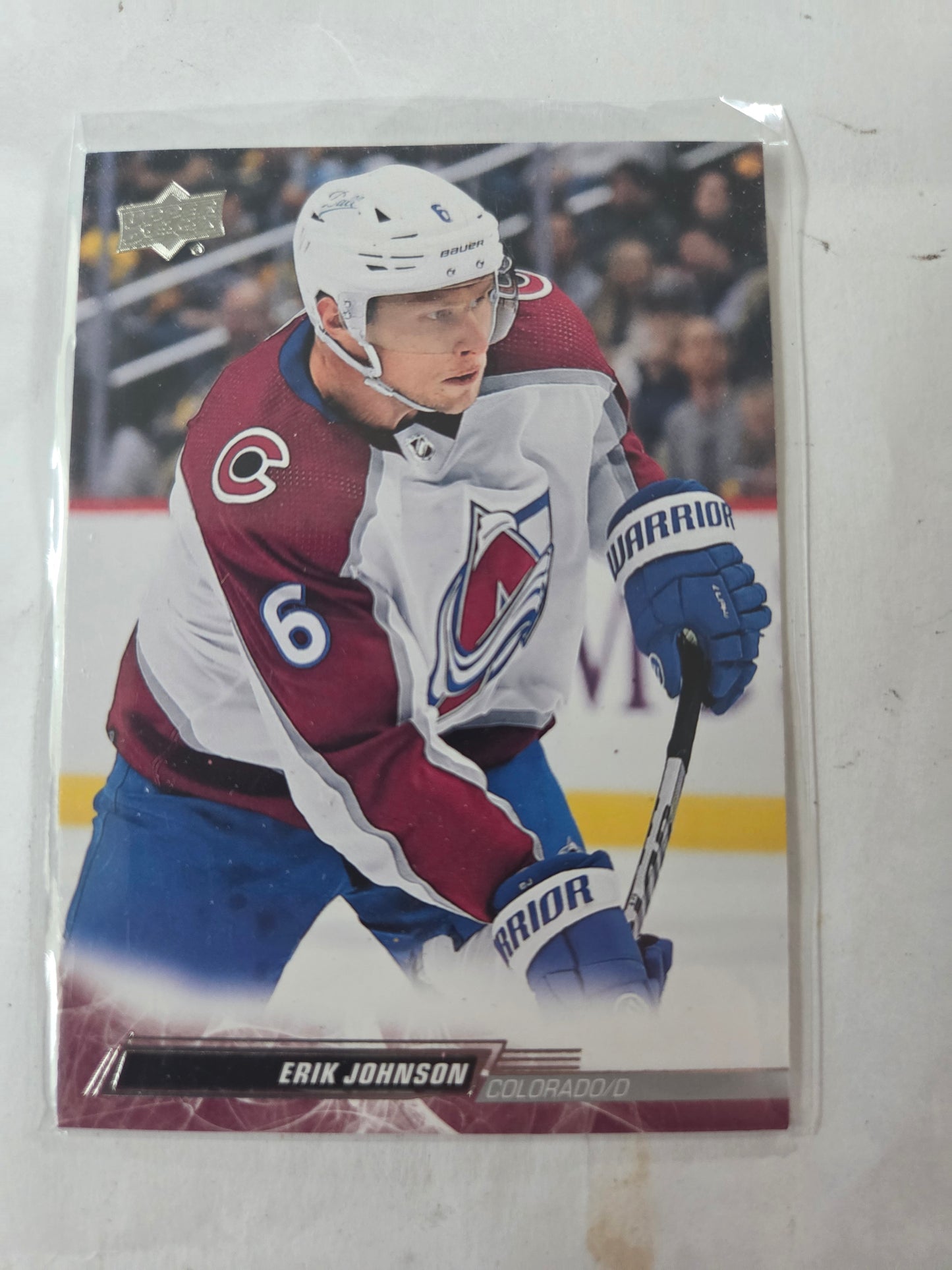 Erik Johnson Upper Deck Series 1 Hockey #47 [Colorado Avalanche]