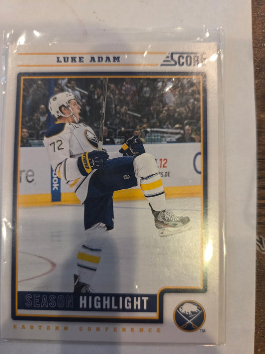 Luke Adam Score Season Highlight #5 [Buffalo Sabres]