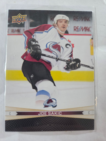 Joe Sakic/Peter Stastny Upper Deck Tim Hortons #76 [Colorado Avalanche]