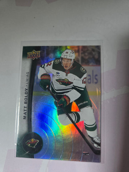 Matt Boldy Upper Deck Tim Hortons #12 [Minnesota Wild]