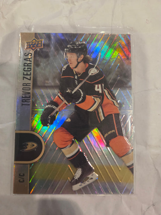 Trevor Zegras Upper Deck Tim Hortons #46 [Anaheim Ducks]