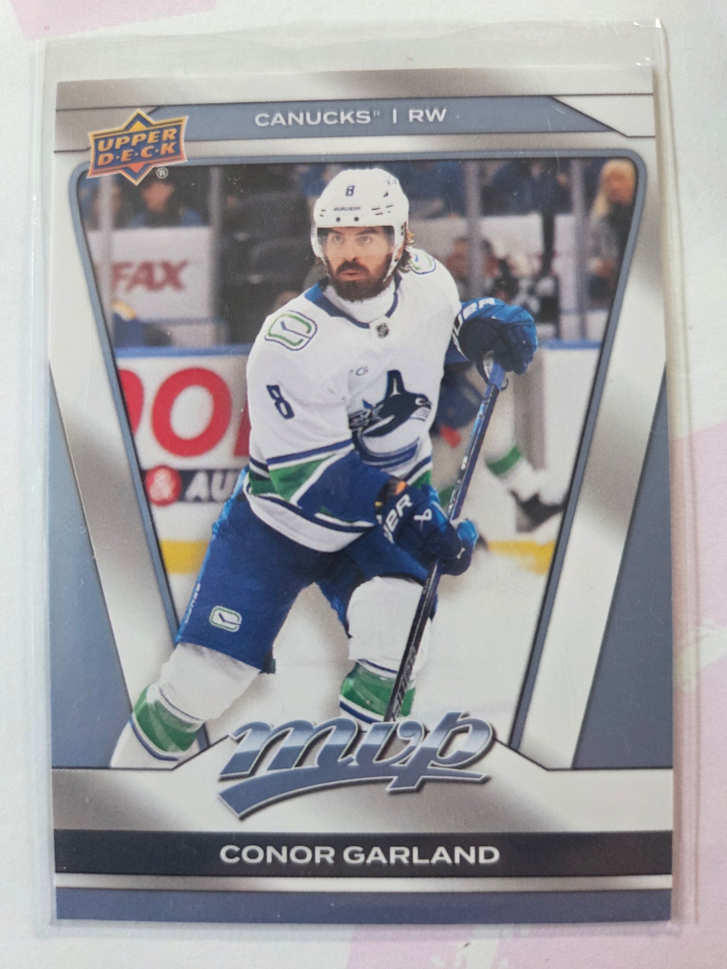 Conor Garlund Upper Deck MVP Hockey #152 [Vancouver Canucks]