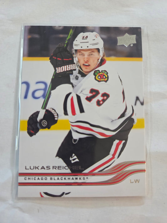 Lukas Reichel Upper Deck Series 1 #34 [Chicago Blackhawks]