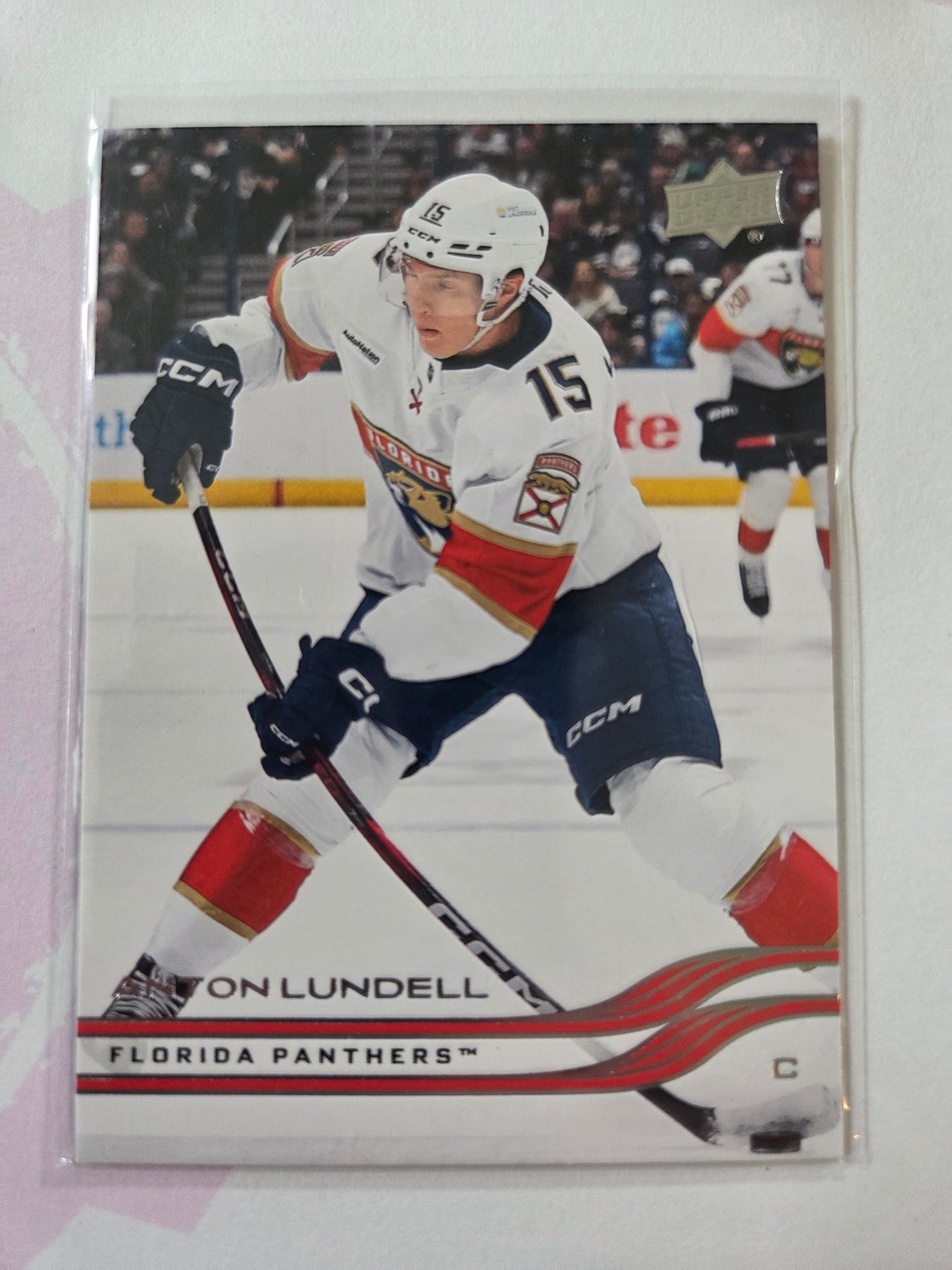 Anton Lundell Upper Deck Series 2 #321 [Florida Panthers]