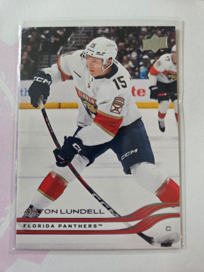 Anton Lundell Upper Deck Series 2 #321 [Florida Panthers]