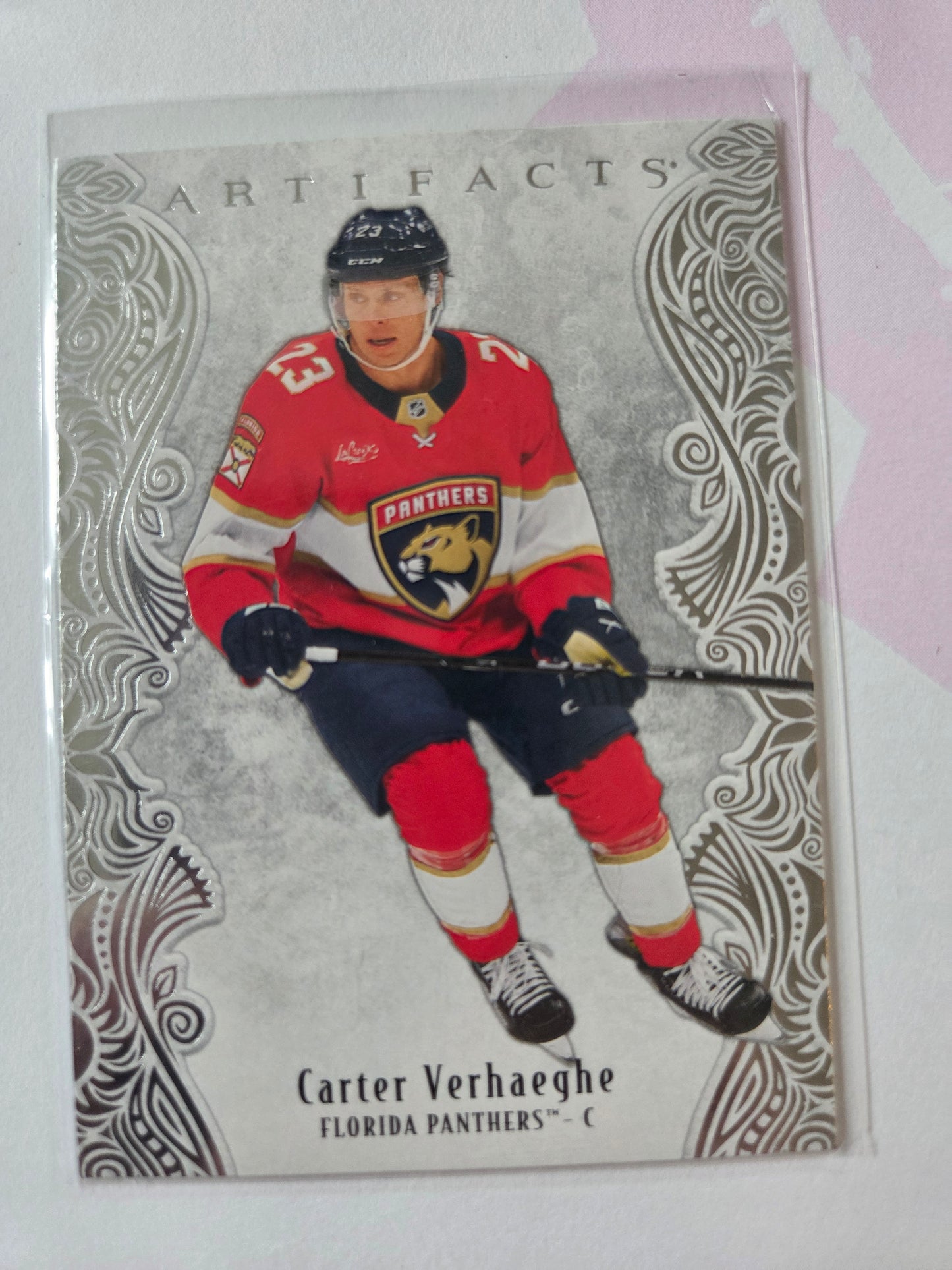 Carter Verhaeghe Upper Deck Artifacts Hockey #2 [Florida Panthers]