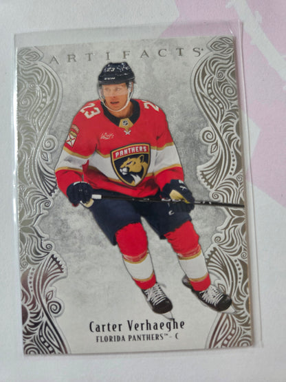 Carter Verhaeghe Upper Deck Artifacts Hockey #2 [Florida Panthers]