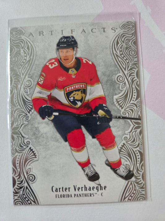 Carter Verhaeghe Upper Deck Artifacts Hockey #2 [Florida Panthers]